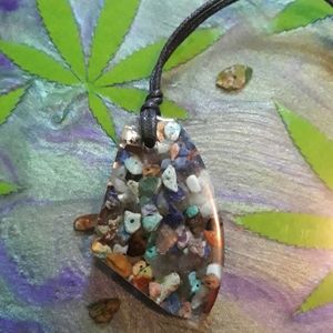 Mixed Gemstone Pendant